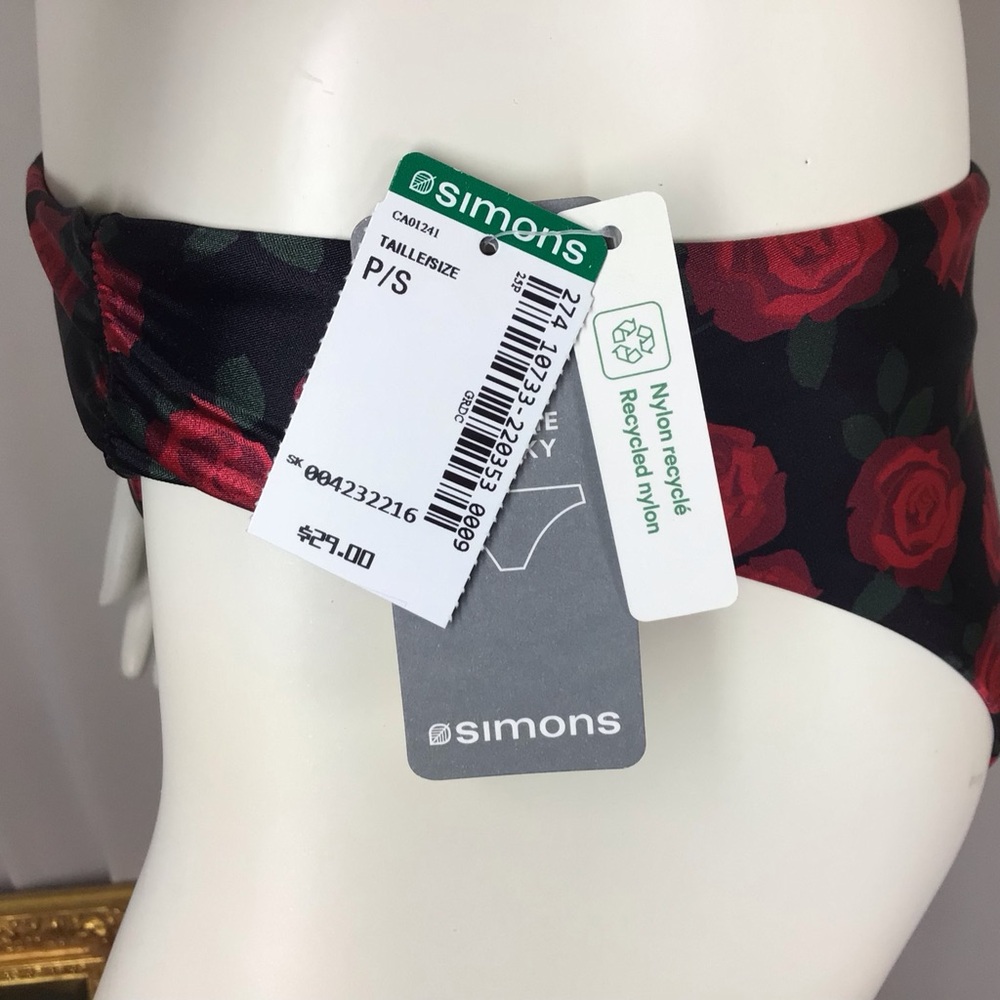 New Simons Floral Bikini 2 pc - Picture 4 of 10